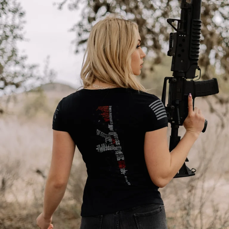 Women And The Second Amendment: A Guide To Stylish Gun Shirts For Her