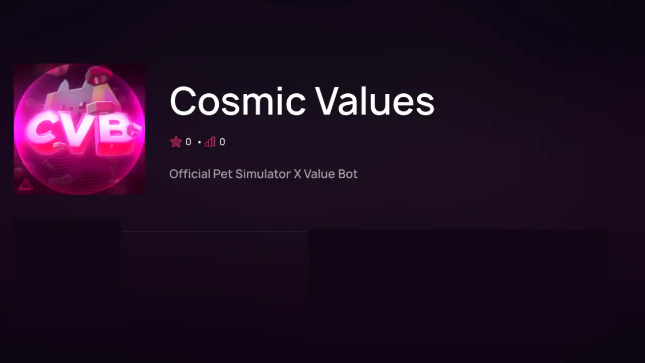 cosmic value