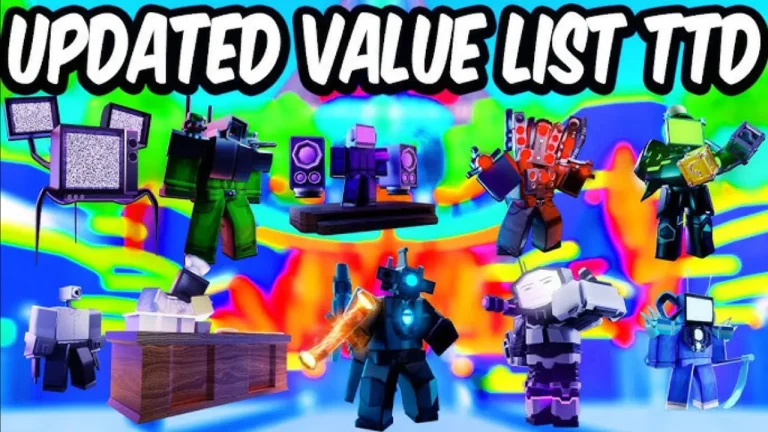 ttd value list