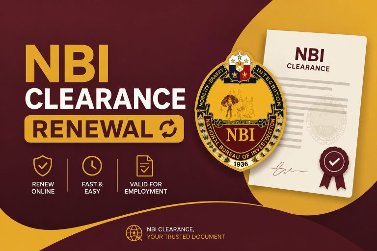 NBI Clearance Renewal Philippines 2026